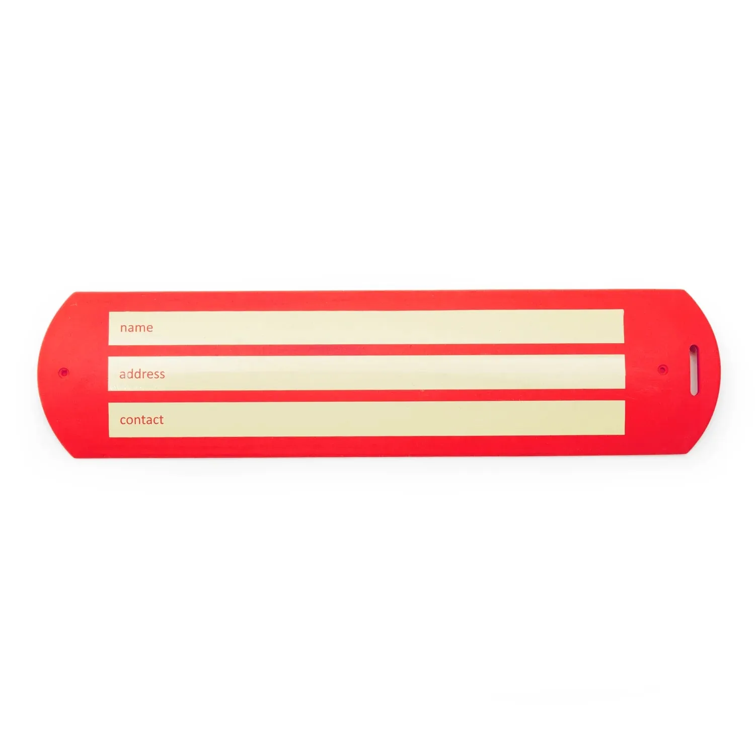 Kikkerland Red Slap Luggage Tag