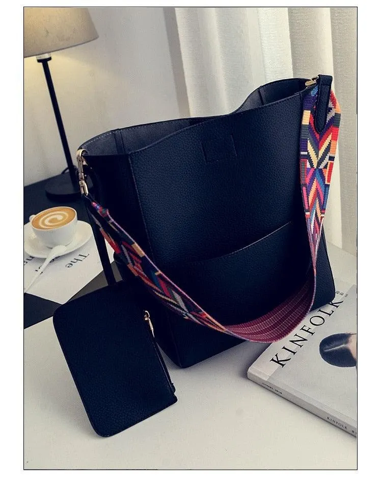 Salient Strap Tote Bag