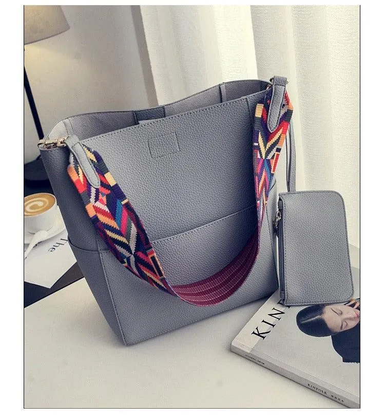 Salient Strap Tote Bag