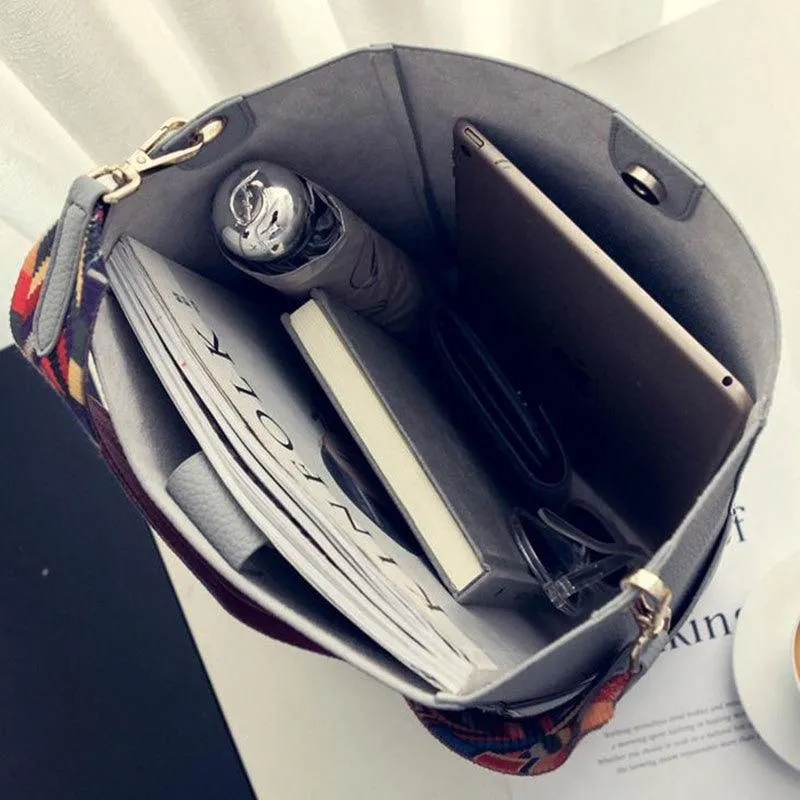 Salient Strap Tote Bag